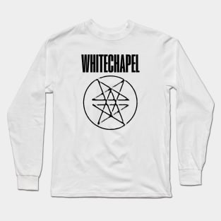 Double Pentagram Burnt Long Sleeve T-Shirt